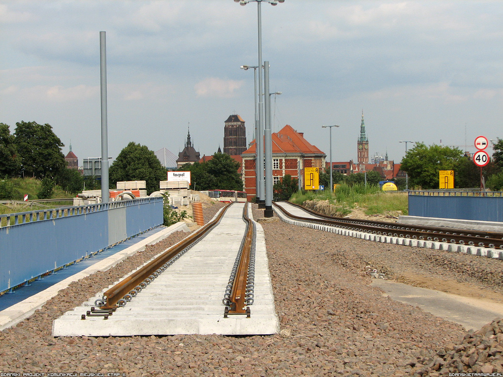 Budowa trasy tramwajowej