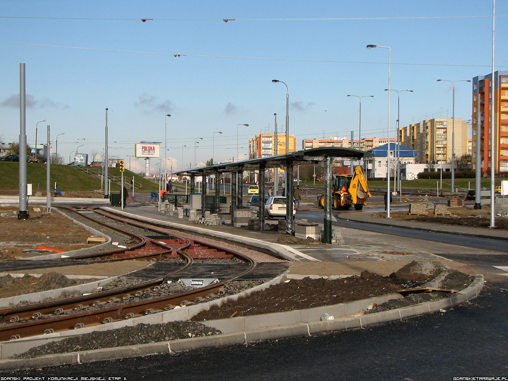 Budowa trasy tramwajowej