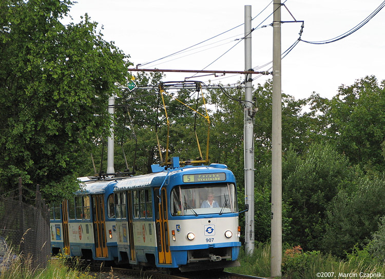 Tatra T3SUCS #907