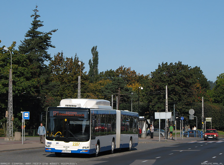 MAN NG313 CNG #2207