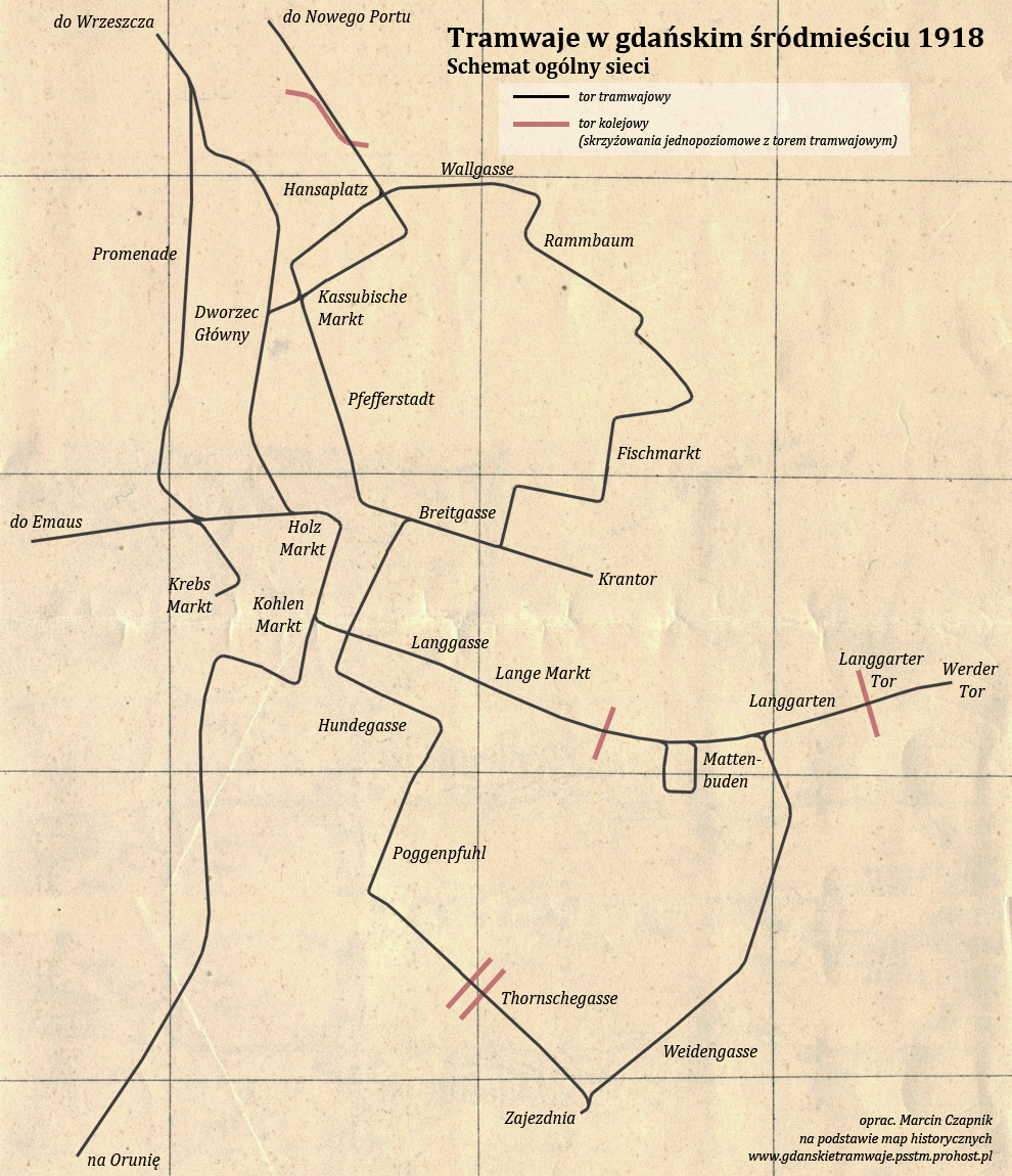 Tramwaje w rdmieciu 1918